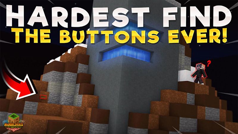 Hardest Find The Buttons Ever on the Minecraft Marketplace by MobBlocks Hardest Find The Buttons Ever on the Minecraft Marketplace by MobBlocks