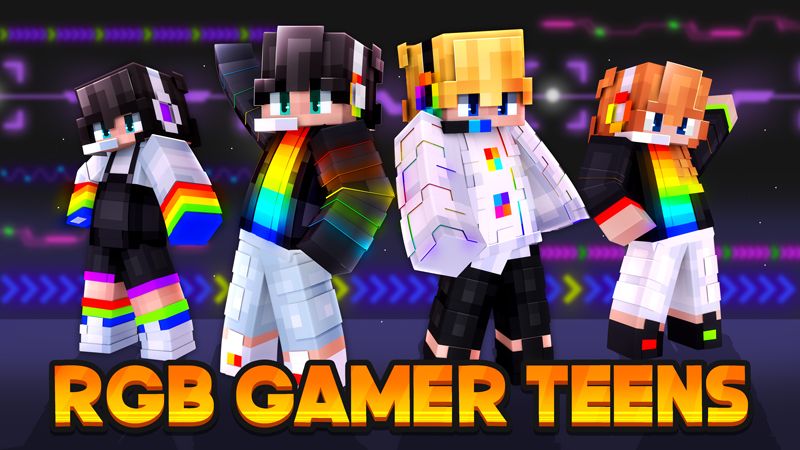 RGB Gamer Teens on the Minecraft Marketplace by The Craft Stars