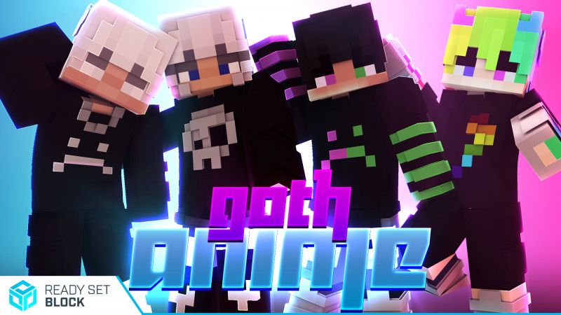 Goth Anime on the Minecraft Marketplace by Ready, Set, Block! Goth Anime on the Minecraft Marketplace by Ready, Set, Block!