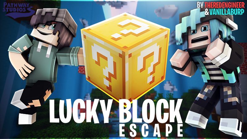 Lucky Block Escape on the Minecraft Marketplace by Pathway Studios