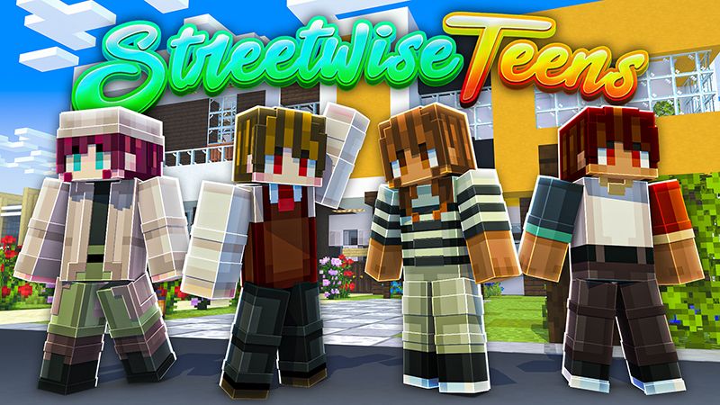 Streetwise Teens on the Minecraft Marketplace by Netherpixel