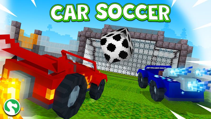 Car Soccer on the Minecraft Marketplace by Dodo Studios Car Soccer on the Minecraft Marketplace by Dodo Studios