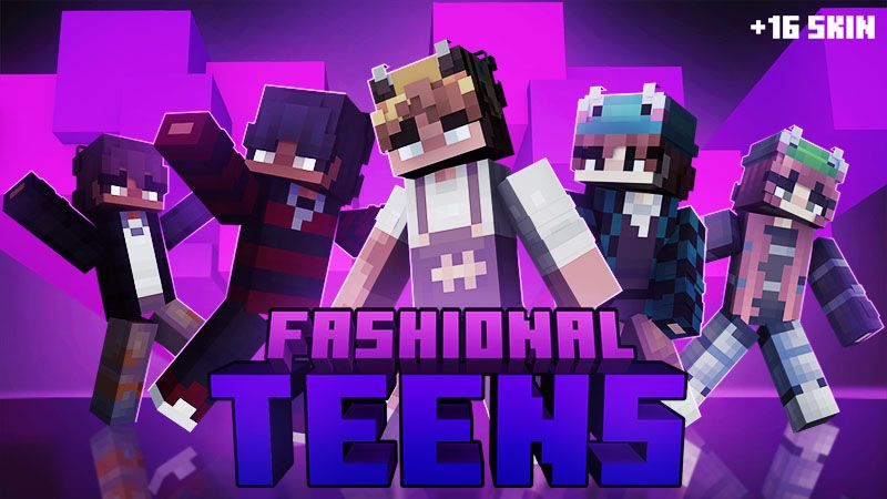 Fashional Teens on the Minecraft Marketplace by Bunny Studios Fashional Teens on the Minecraft Marketplace by Bunny Studios