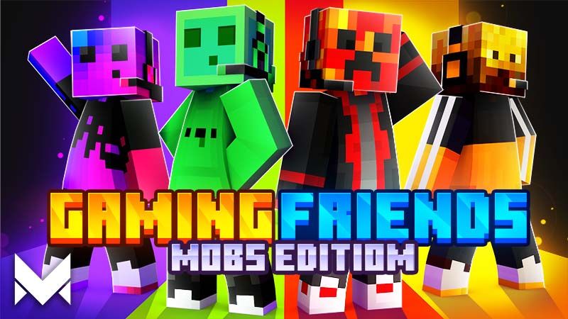 Gaming Friends Mobs Edition on the Minecraft Marketplace by MerakiBT Gaming Friends Mobs Edition on the Minecraft Marketplace by MerakiBT