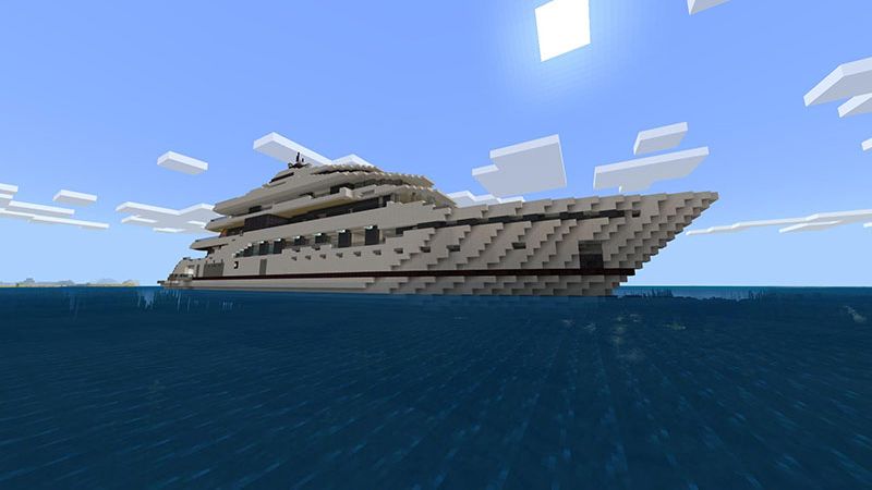 Modern Super Yacht by MobBlocks