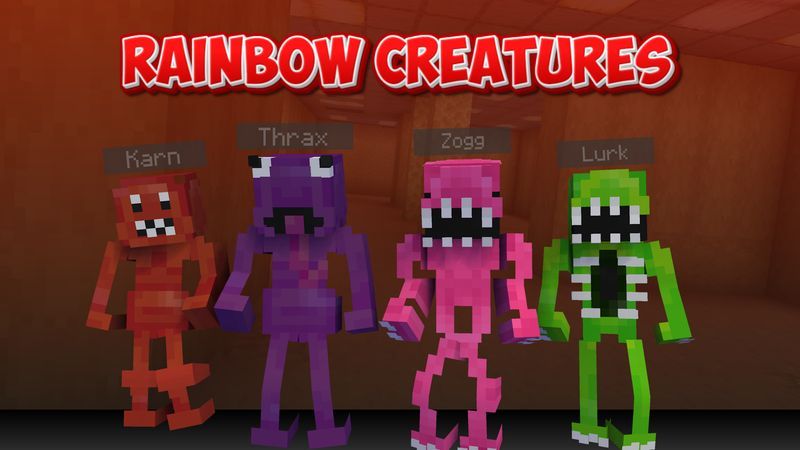 Rainbow Creatures on the Minecraft Marketplace by WildPhire