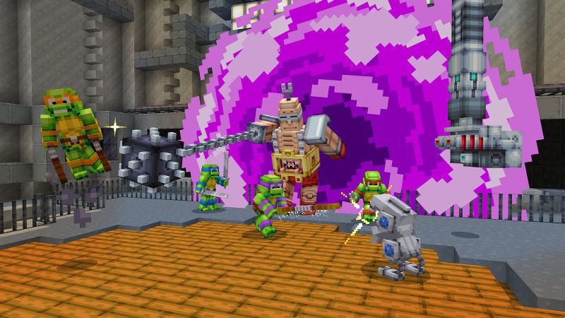 Teenage Mutant Ninja Turtles by Minecraft