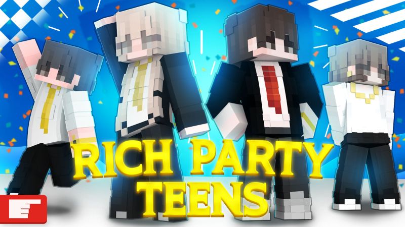 Rich Party Teens on the Minecraft Marketplace by FingerMaps