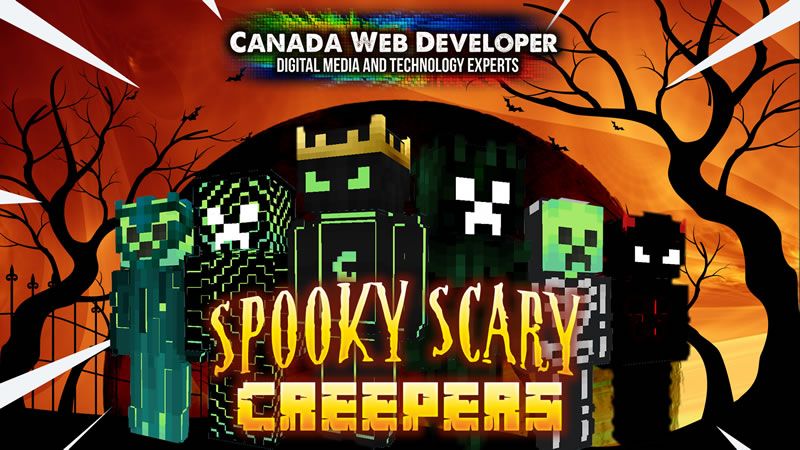 SPOOKY SCARY CREEPERS on the Minecraft Marketplace by CanadaWebDeveloper