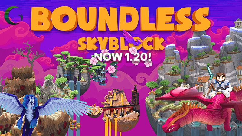 Boundless Skyblock on the Minecraft Marketplace by Cynosia