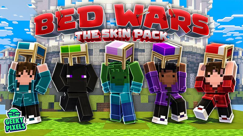Bed Wars The Skin Pack on the Minecraft Marketplace by Geeky Pixels