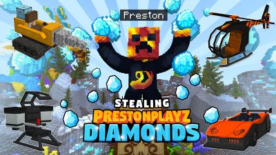 Stealing PrestonPlayz Diamonds on the Minecraft Marketplace by Meatball Inc