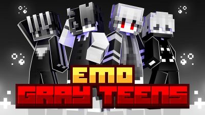 Emo Gray Teens on the Minecraft Marketplace by Meraki