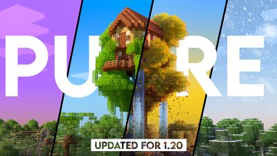 PURE Textures on the Minecraft Marketplace by Giggle Block Studios