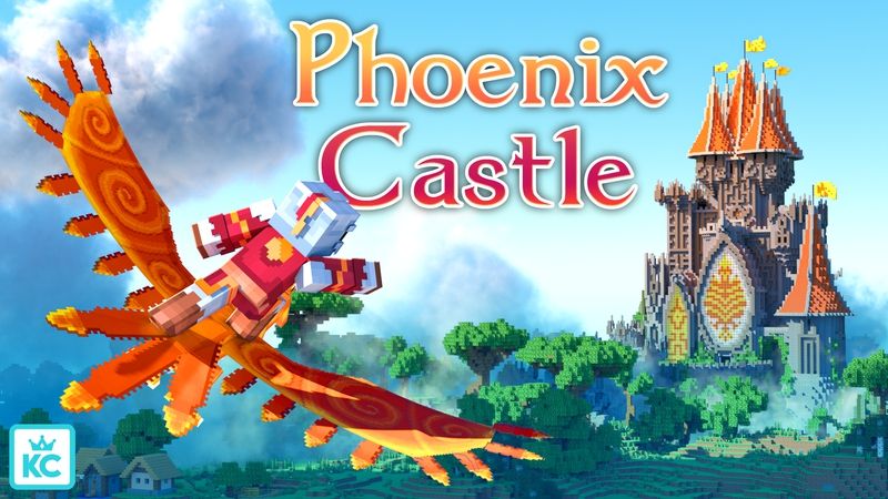 Phoenix Castle on the Minecraft Marketplace by King Cube Phoenix Castle on the Minecraft Marketplace by King Cube