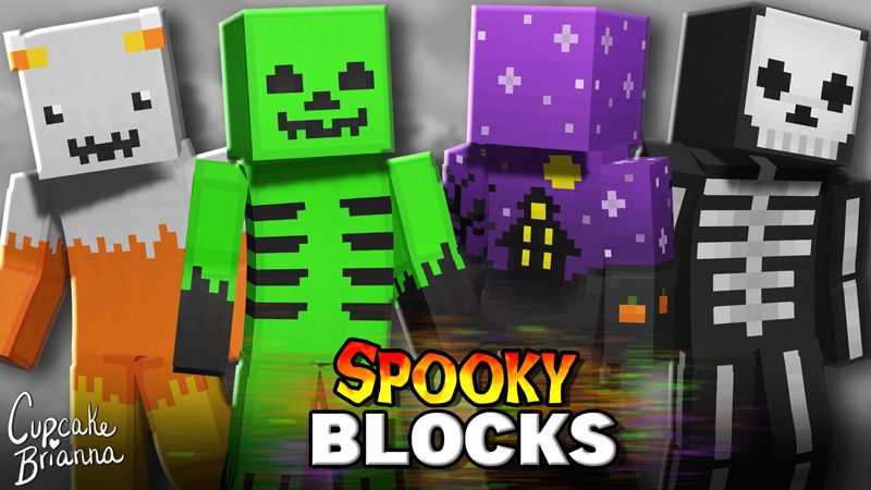 Spooky Blocks HD Skin Pack