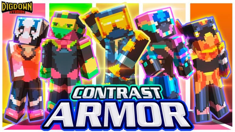 Contrast Armor on the Minecraft Marketplace by Dig Down Studios Contrast Armor on the Minecraft Marketplace by Dig Down Studios