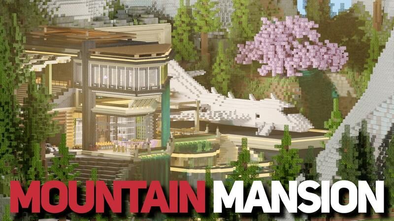 Mountain Mansion on the Minecraft Marketplace by Eescal Studios