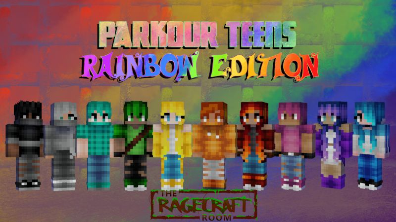 Parkour Teens Rainbow Edition