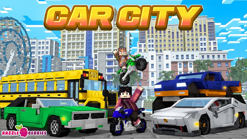 Car City on the Minecraft Marketplace by Razzleberries