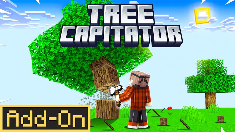 TreeCapitator AddOn on the Minecraft Marketplace by Hielke Maps