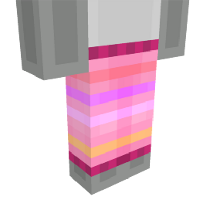 Pink Striped Sweats on the Minecraft Marketplace by Dots Aglow