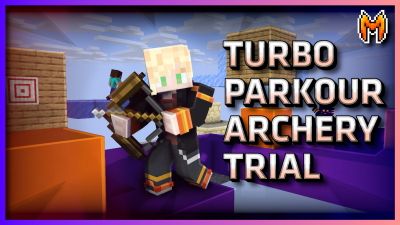 Turbo Parkour Archery Trial on the Minecraft Marketplace by Metallurgy Blockworks