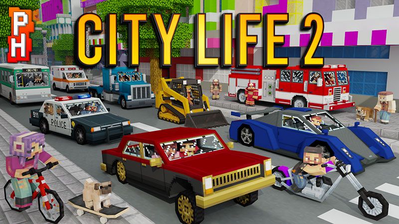 City Life 2 By Pixelheads Minecraft Marketplace Map Minecraft Marketplace
