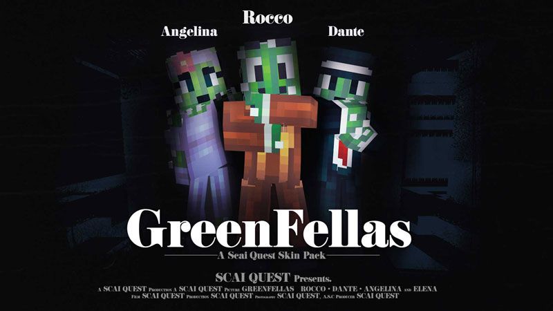 GreenFellas on the Minecraft Marketplace by Scai Quest GreenFellas on the Minecraft Marketplace by Scai Quest