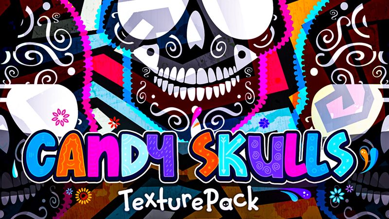 Candy Skulls Texture Pack