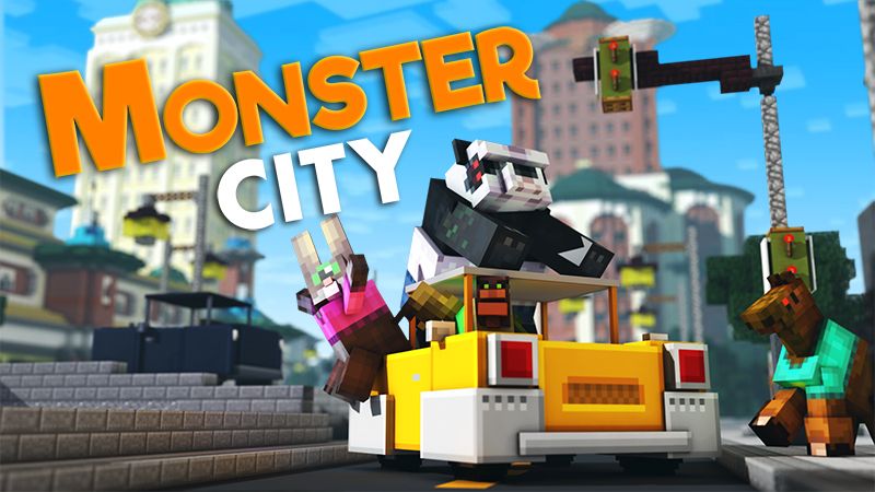 Monster City on the Minecraft Marketplace by InPvP Monster City on the Minecraft Marketplace by InPvP