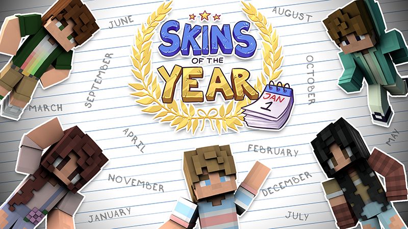 Skins of the Year on the Minecraft Marketplace by Mineplex