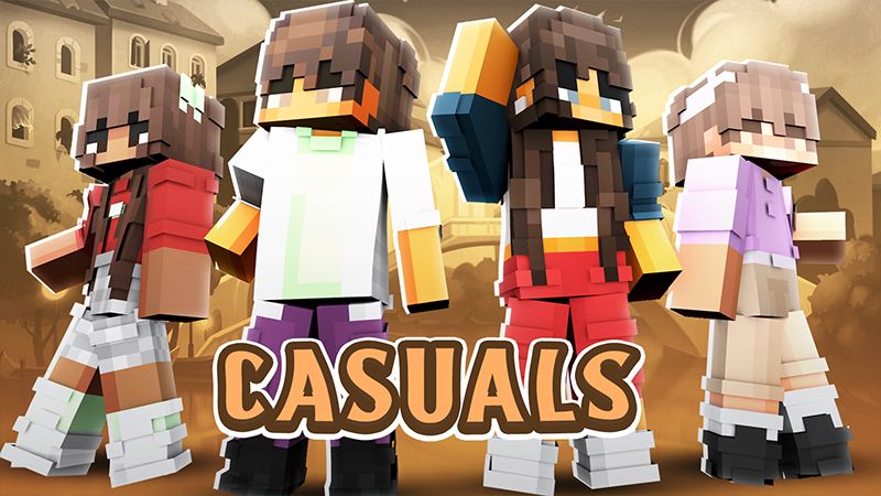 Casuals by Cypress Games (Minecraft Skin Pack) - Minecraft Marketplace ...