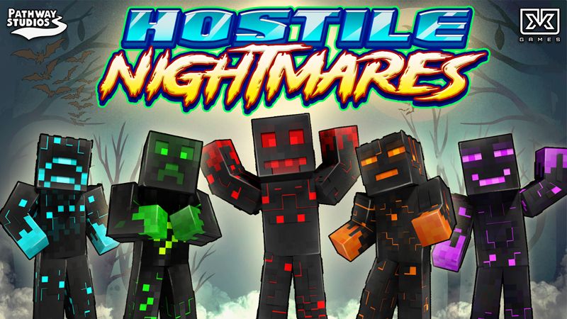 Hostile Nightmares on the Minecraft Marketplace by Pathway Studios