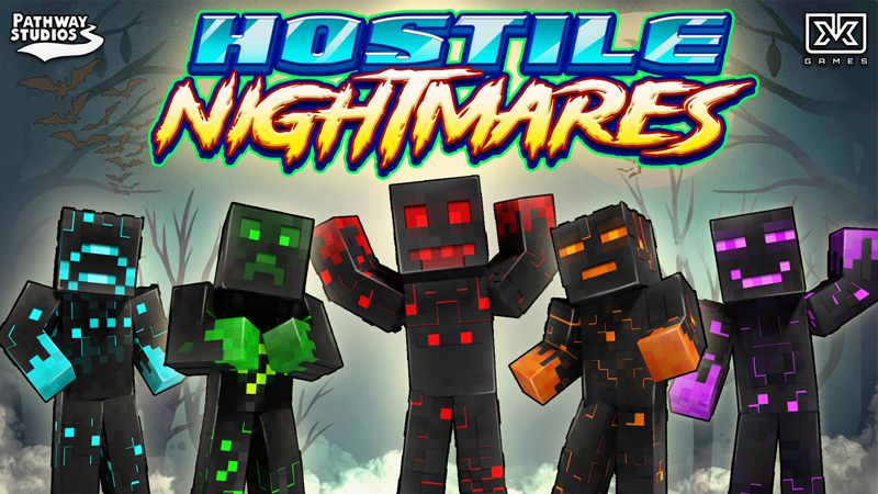 Hostile Nightmares on the Minecraft Marketplace by Pathway Studios Hostile Nightmares on the Minecraft Marketplace by Pathway Studios