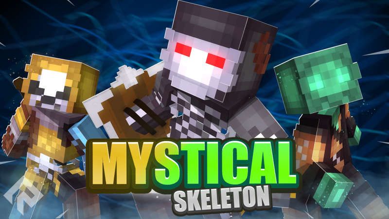 Mystical Skeleton By Rareloot Minecraft Skin Pack Minecraft Marketplace