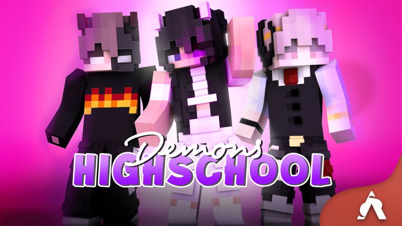 Demons Highschool on the Minecraft Marketplace by Atheris Games Demons Highschool on the Minecraft Marketplace by Atheris Games