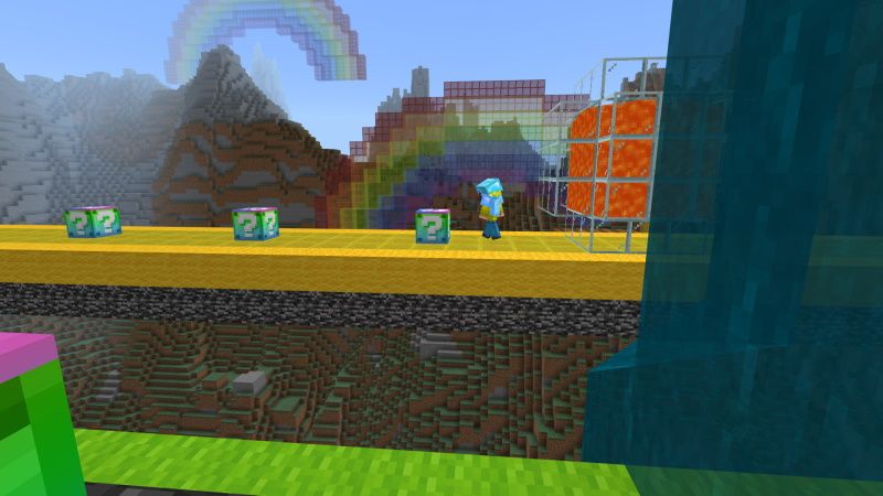 Lucky Block Rainbow Race by VoxelBlocks