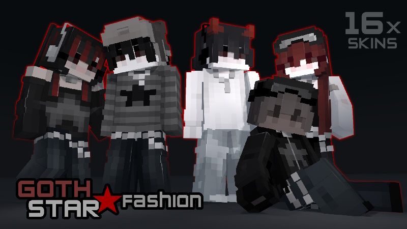 Goth Star Fashion on the Minecraft Marketplace by Ninja Squirrel Gaming