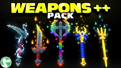 WEAPONS Pack on the Minecraft Marketplace by Dodo Studios