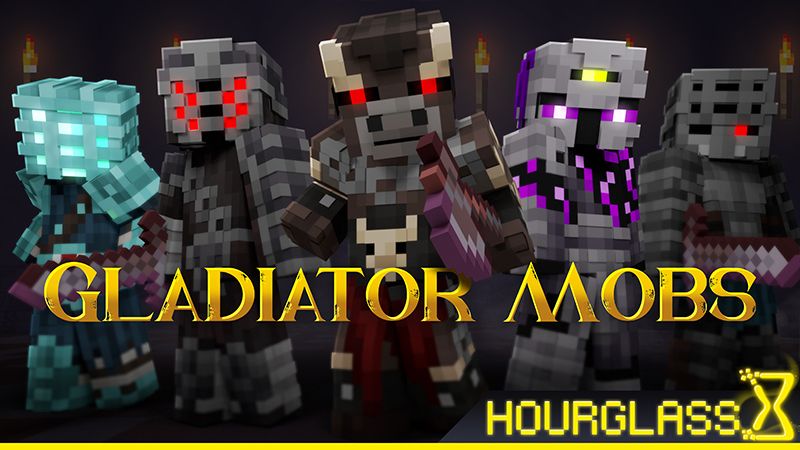 Gladiator Mobs on the Minecraft Marketplace by Hourglass Studios