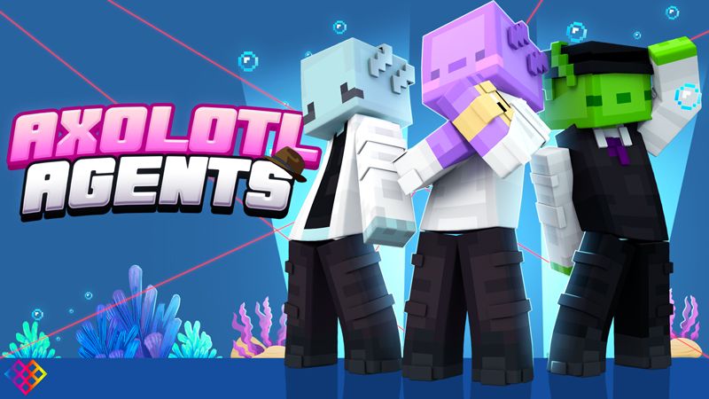 Axolotl Agents on the Minecraft Marketplace by Rainbow Theory