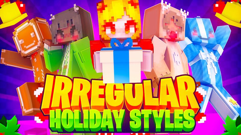 Irregular Holiday Styles on the Minecraft Marketplace by CrackedCubes