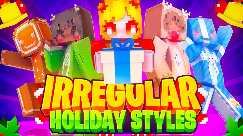 Irregular Holiday Styles on the Minecraft Marketplace by CrackedCubes Irregular Holiday Styles on the Minecraft Marketplace by CrackedCubes