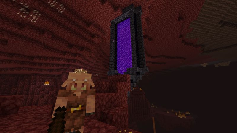 Nether Sword Portal by VoxelBlocks