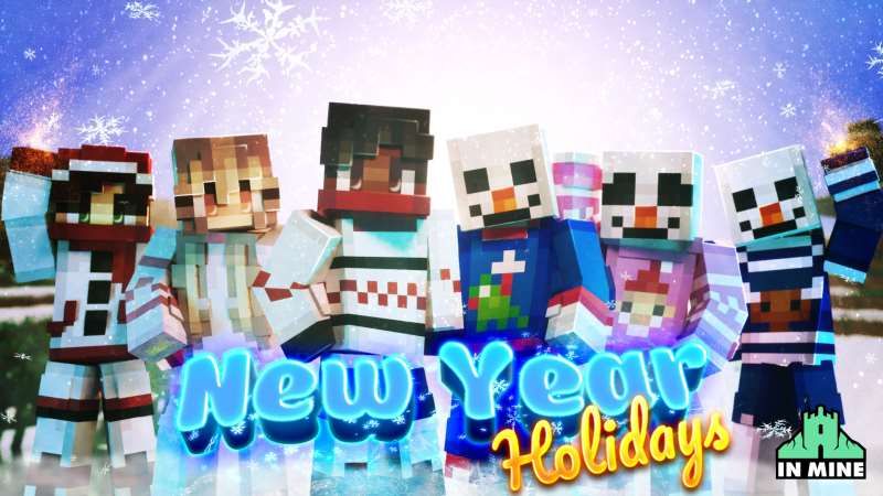 New Year Holidays on the Minecraft Marketplace by In Mine New Year Holidays on the Minecraft Marketplace by In Mine