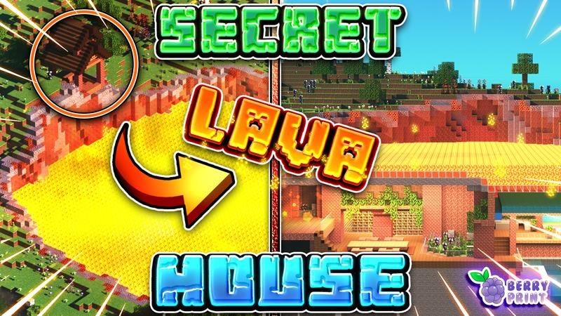 Secret Lava House on the Minecraft Marketplace by Razzleberries