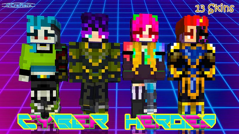 Cyber Heroes on the Minecraft Marketplace by JFCrafters Cyber Heroes on the Minecraft Marketplace by JFCrafters