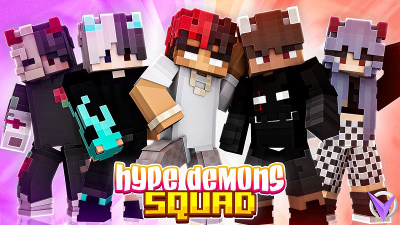 Hype Demons Squad by Team Visionary (Minecraft Skin Pack) - Minecraft ...