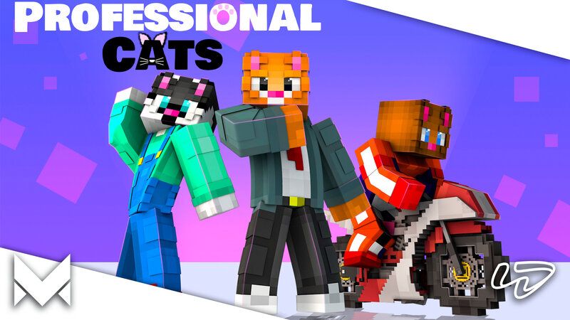 Professional Cats on the Minecraft Marketplace by MerakiBT